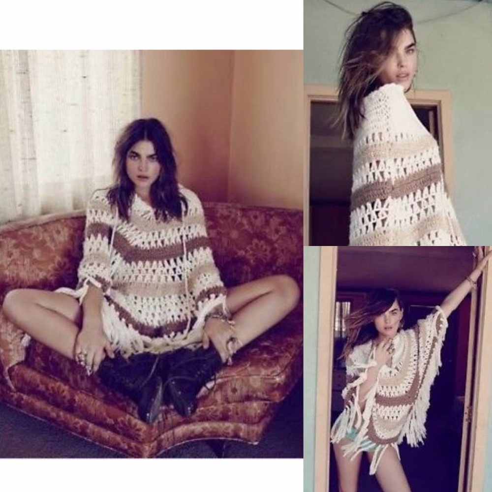 Vintage spell poncho